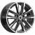 Диски  K&K Лацио 7.5x17 5*108 ET35 DIA67.1 Алмаз черный Литой купить 