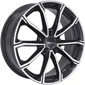 Диски MAK DaVinci 6x16 5*100 ET35 DIA57.1 Ice Black Литой
