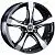 Диски LS 1053 8x18 4*100 ET40 DIA60.1 BKF Литой