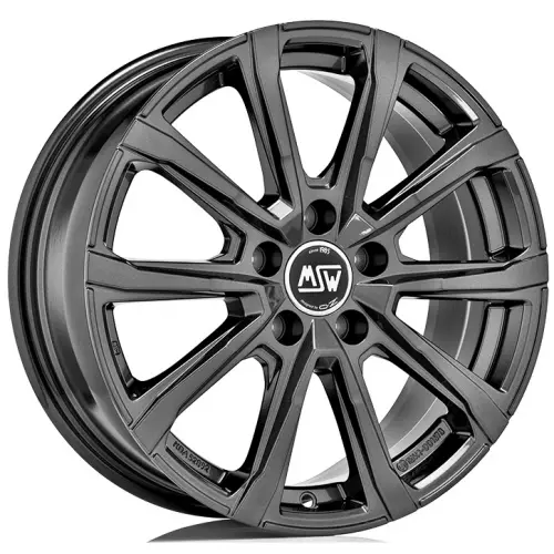 Диски  MSW 79 7x17 5*112 ET40 DIA57.1 Gloss Dark Grey Литой купить 