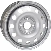 Диски Trebl 7255 P 6x15 4*108 ET47.5 DIA63.3 Silver Штампованный