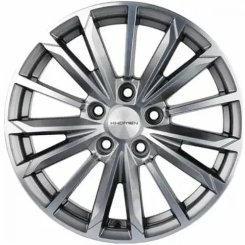 Диски  Khomen KHW 1611 6.5x16 5*108 ET50 DIA63.3 G-Silver-FP Литой купить 