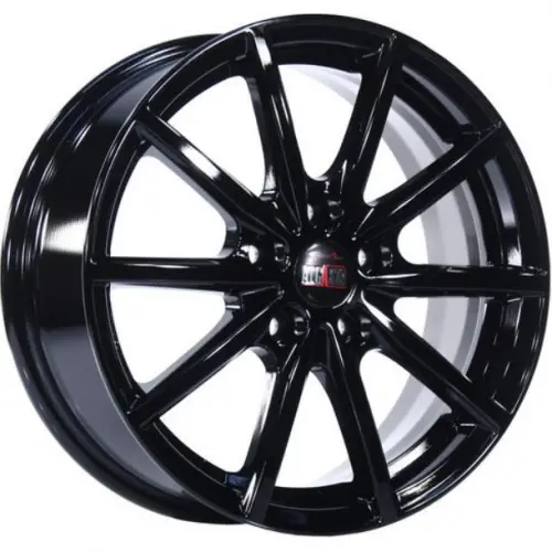 Диски  Alcasta M61 7x17 5*114.3 ET45 DIA54.1 BK Литой купить 