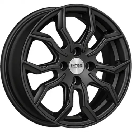 Диски  iFree Бохо 6x15 4*100 ET45 DIA60.1 Блэк мэт Литой купить 