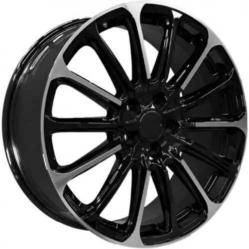 Khomen KHW 1910 7.5x19 5*114.3 ET35 DIA60.1 Black Литой
