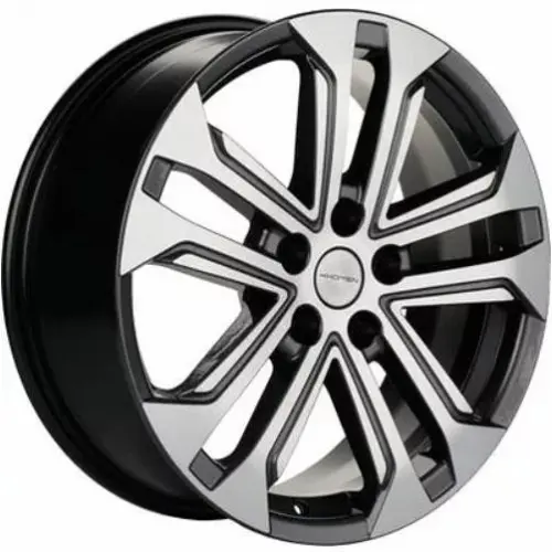 Диски  Khomen KHW 1803 7x18 5*108 ET33 DIA60.1 Gray-FP Литой купить 