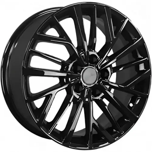Диски  Khomen KHW 1717 7x17 5*114.3 ET53 DIA67.1 Black Литой купить 