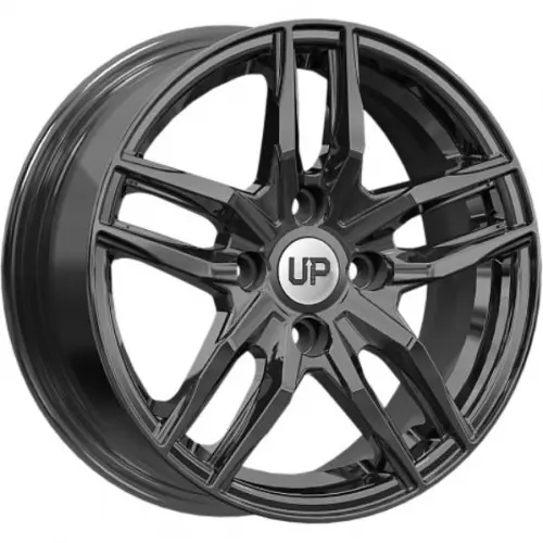 Диски  WUP UP125 6x15 4*100 ET30 DIA67.1 New Black Литой купить 