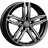 Диски Carwel Нева 6.5x16 5*100 ET40 DIA67.1 BL Литой