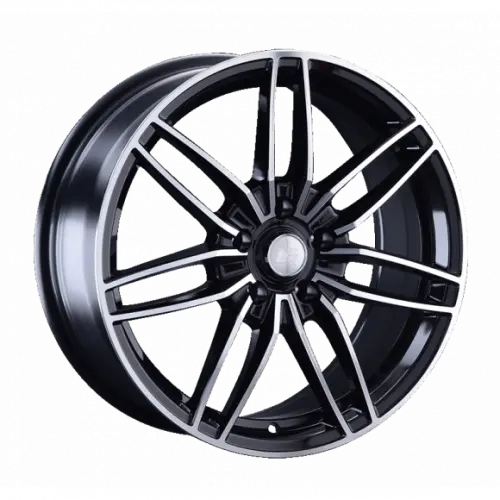 Диски  LS 1241 7.5x17 4*100 ET40 DIA60.1 BKF Литой купить 