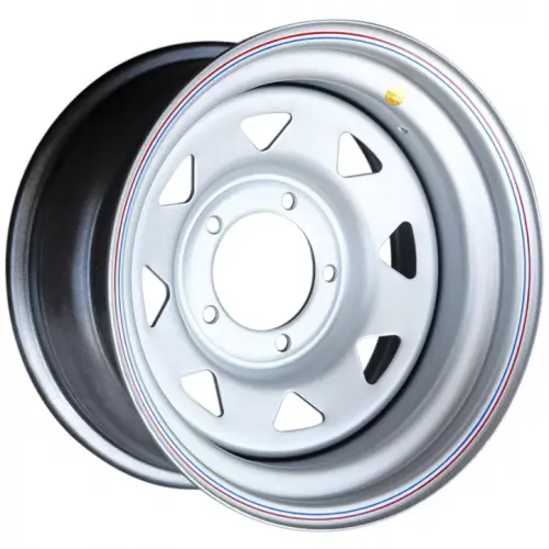 Диски  Off Road Wheels УАЗ 8x16 5*139.7 ET-19 DIA110.1 Silver Штампованный купить 