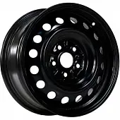 Диски Trebl 64H38D 6x15 5*100 ET38 DIA57.1 Black Штампованный