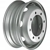 Диски Asterro 1923A 6.75x19.5 8*275 ET133 DIA221 Silver Штампованный