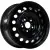 Диски  Trebl 64H38D 6x15 5*100 ET38 DIA57.1 Black Штампованный купить 
