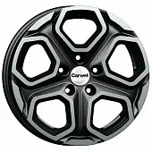 Диски Carwel Бала 6.5x16 5*110 ET46 DIA63.3 BL Литой