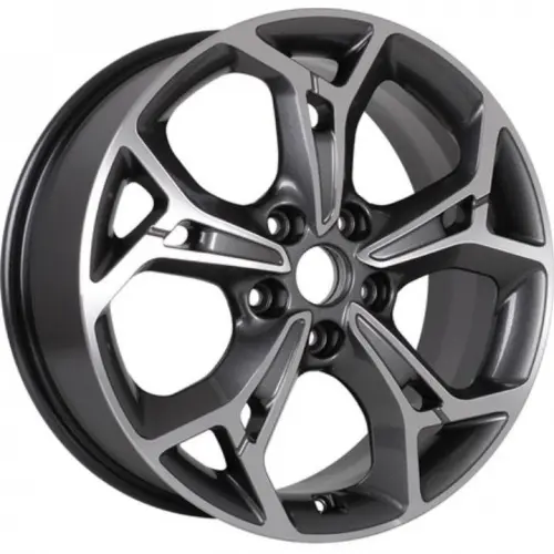 Диски  Khomen KHW 1702 7x17 5*114.3 ET39 DIA60.1 Gray-FP Литой купить 