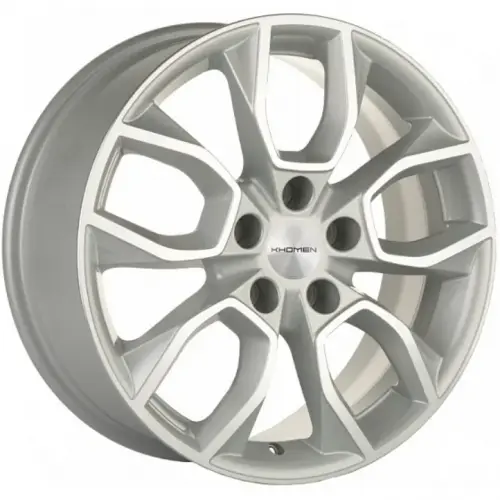 Диски  Khomen KHW 1713 7x17 5*112 ET45 DIA57.1 F-Silver-FP Литой купить 