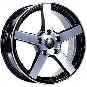 Диски NZ R-02 7x17 4*100 ET43 DIA54.1 BKF Литой