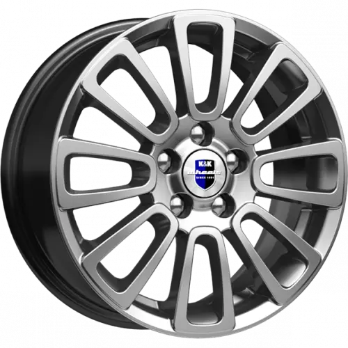 Диски  K&K Неман 6x15 4*100 ET37 DIA60.1 Дарк платинум Литой купить 