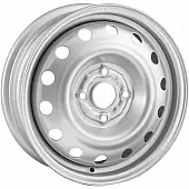 Диски Trebl 9272 6.5x16 5*105 ET38 DIA56.6 Silver Штампованный