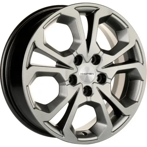 Диски  Khomen KHW 1711 6.5x17 5*114.3 ET50 DIA64.1 Gray Литой купить 