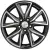 Диски  Khomen KHW 1706 7x17 5*114.3 ET37 DIA66.6 Black-FP Литой купить 