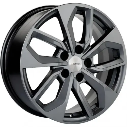 Диски  Khomen KHW 1703 7x17 5*114.3 ET45 DIA66.1 Gray Литой купить 