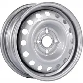 Диски Trebl 53A43C P 5.5x14 4*100 ET43 DIA60.1 Silver Штампованный