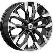 Диски K&K Морейн 6.5x17 5*105 ET38 DIA56.6 Алмаз черный Литой