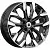 Диски K&K Морейн 6.5x17 5*100 ET45 DIA67.1 Алмаз черный Литой