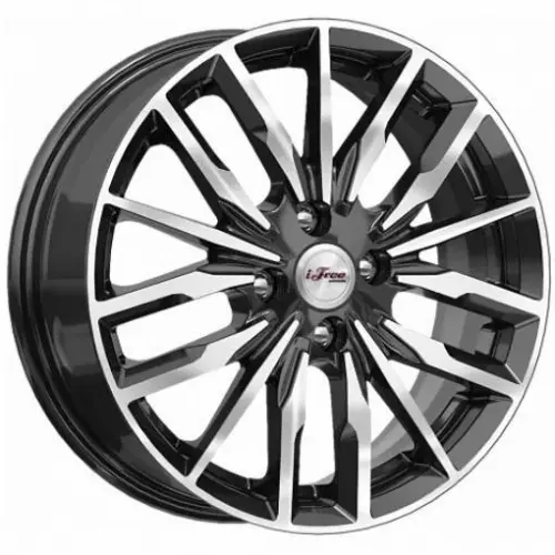 Диски  iFree Миконос 6x16 4*100 ET45 DIA54.1 Блэк Джек Литой купить 
