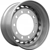Диски Asterro 2401B 8.5x24 10*335 ET166 DIA281 Silver Штампованный