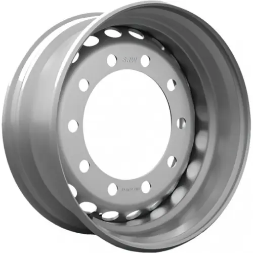 Диски  Asterro 2401B 8.5x24 10*335 ET166 DIA281 Silver Штампованный купить 