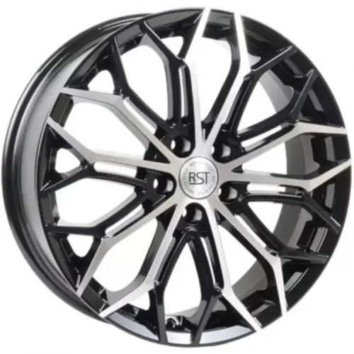 Диски  RST R208 6.5x18 5*108 ET33 DIA65.1 BKFP Литой купить 