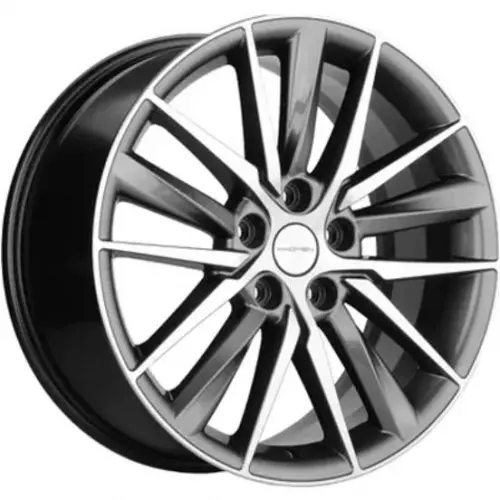 Диски  Khomen KHW 1807 8x18 5*114.3 ET45 DIA60.1 Gray-FP Литой купить 