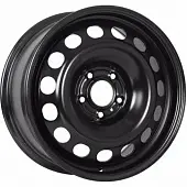 Диски Trebl X40961 7x17 5*108 ET33 DIA60.1 Black Штампованный