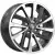 Диски  Скад КС899 6x15 4*100 ET40 DIA60.1 Алмаз черный Литой купить 