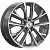 Диски Скад КР012 7x18 5*108 ET38 DIA60.1 Diamond gloss graphite Литой