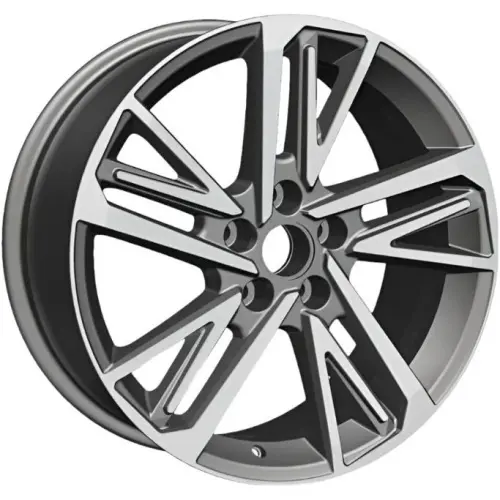 Диски  Khomen KHW 1815 8x18 5*108 ET47 DIA60.1 Gray-FP Литой купить 