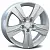 Диски Replay SZ72 6.5x17 5*114.3 ET50 DIA60.1 Silver Литой