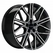 Диски Khomen KHW 2101 9.5x21 5*112 ET36 DIA66.6 Black-FP Matt Литой