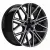 Khomen KHW 2101 9.5x21 5*114.3 ET30 DIA66.1 Black Литой
