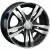 Диски  LS 142 6.5x15 4*100 ET40 DIA73.1 BKF Литой купить 
