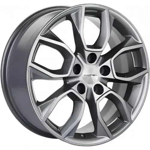 Диски  Khomen KHW 1713 7x17 5*110 ET46 DIA63.3 Gray Литой купить 