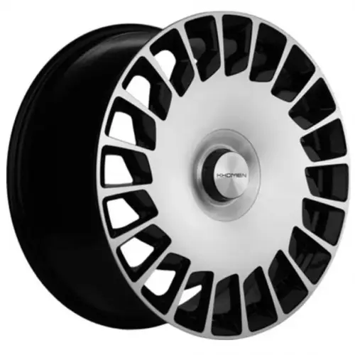 Диски  Khomen KHW 2007 9.5x20 5*112 ET38 DIA66.6 Black-FP Литой купить 