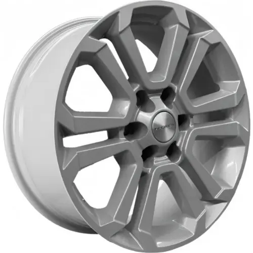 Диски  Khomen KHW 1817 7.5x18 6*139.7 ET30 DIA106.1 F-Silver Литой купить 