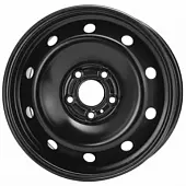 Диски KFZ 9583 7x16 5*114.3 ET47 DIA66.1 Black Штампованный