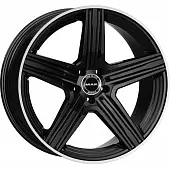 Диски MAK Lewis 9x18 5*112 ET30 DIA66.6 Gloss Black Mirror Ring Литой