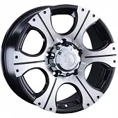 Диски LS 867 8x17 5*150 ET55 DIA110.1 BKF Литой