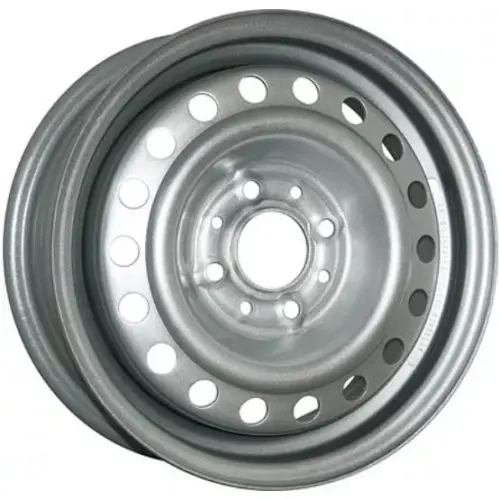 Диски  Trebl 7625 6.5x16 5*114.3 ET39 DIA60.1 Silver Штампованный купить 